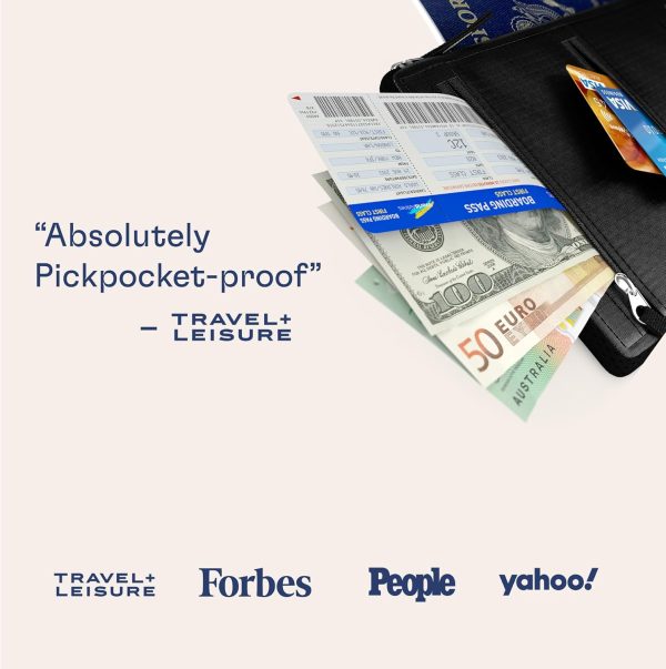 Hidden Travel Belt Wallet w/RFID Blocker - Image 2